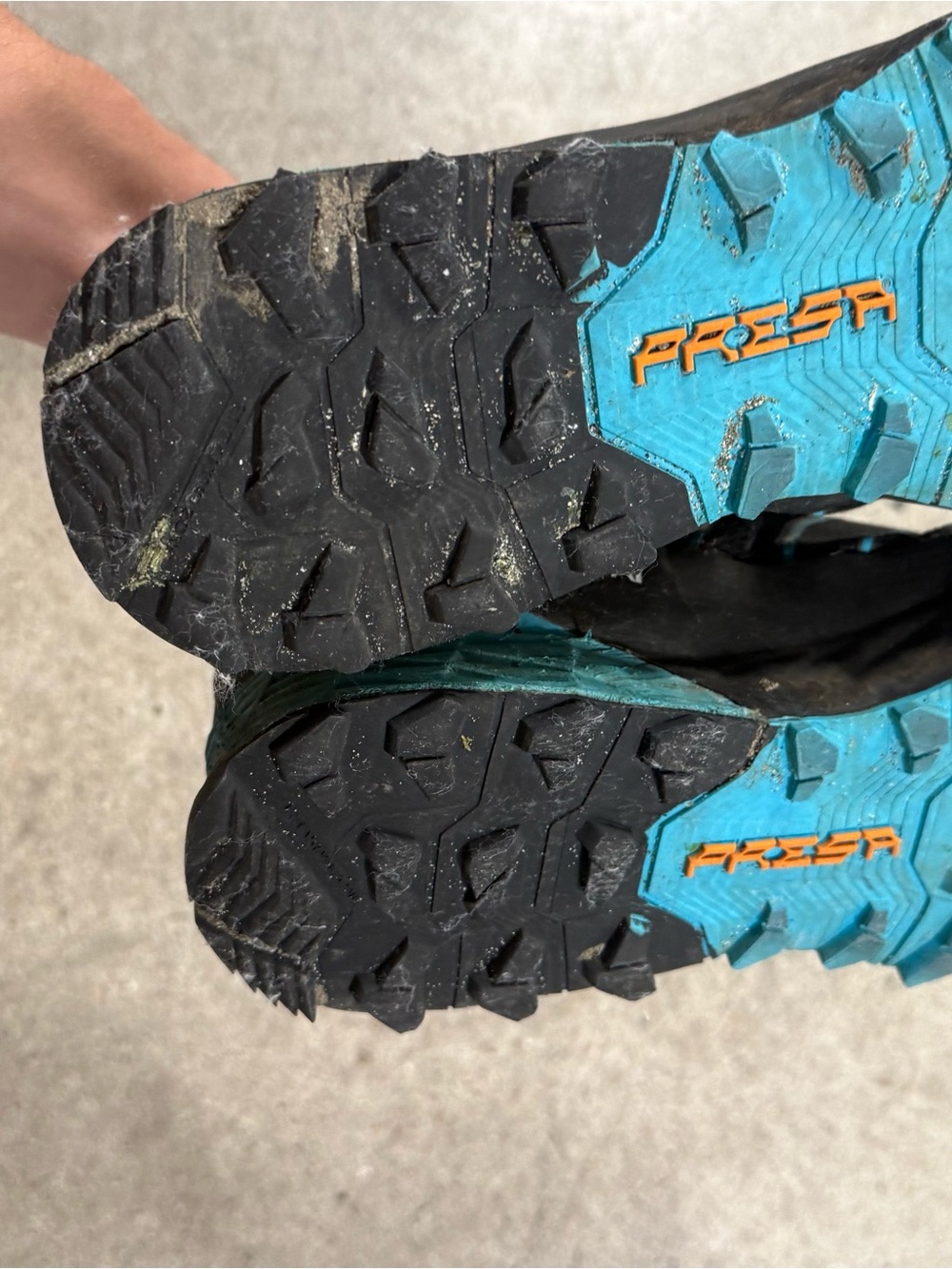 Scarpa Ribelle Run Kalibra ST men’s Sz 9 Trail, Fell Sky Off-Road Running - Picture 6 of 9